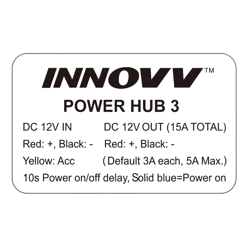 INNOVV POWER HUB 3 - ADC 