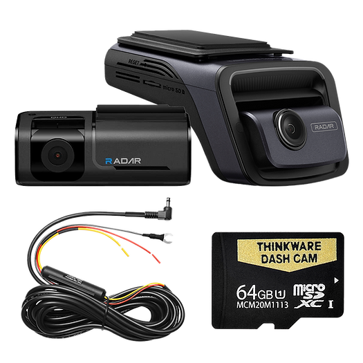 Thinkware U3000D 4K UHD Front + 2K QHD Rear Dash Cam