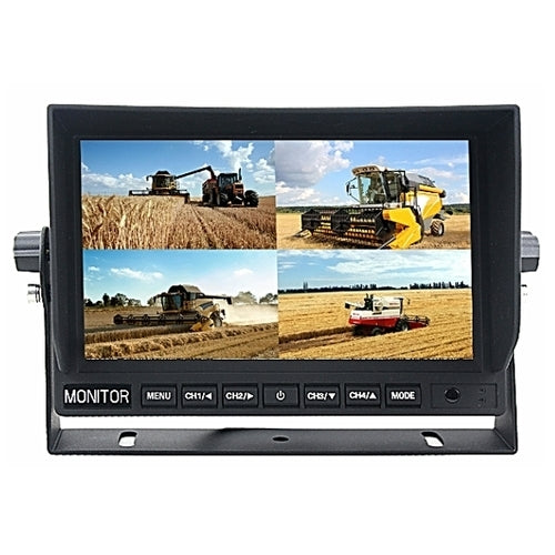 Mongoose MQ74A 7" AHD 1080P QUAD Monitor - 4 Camera Input