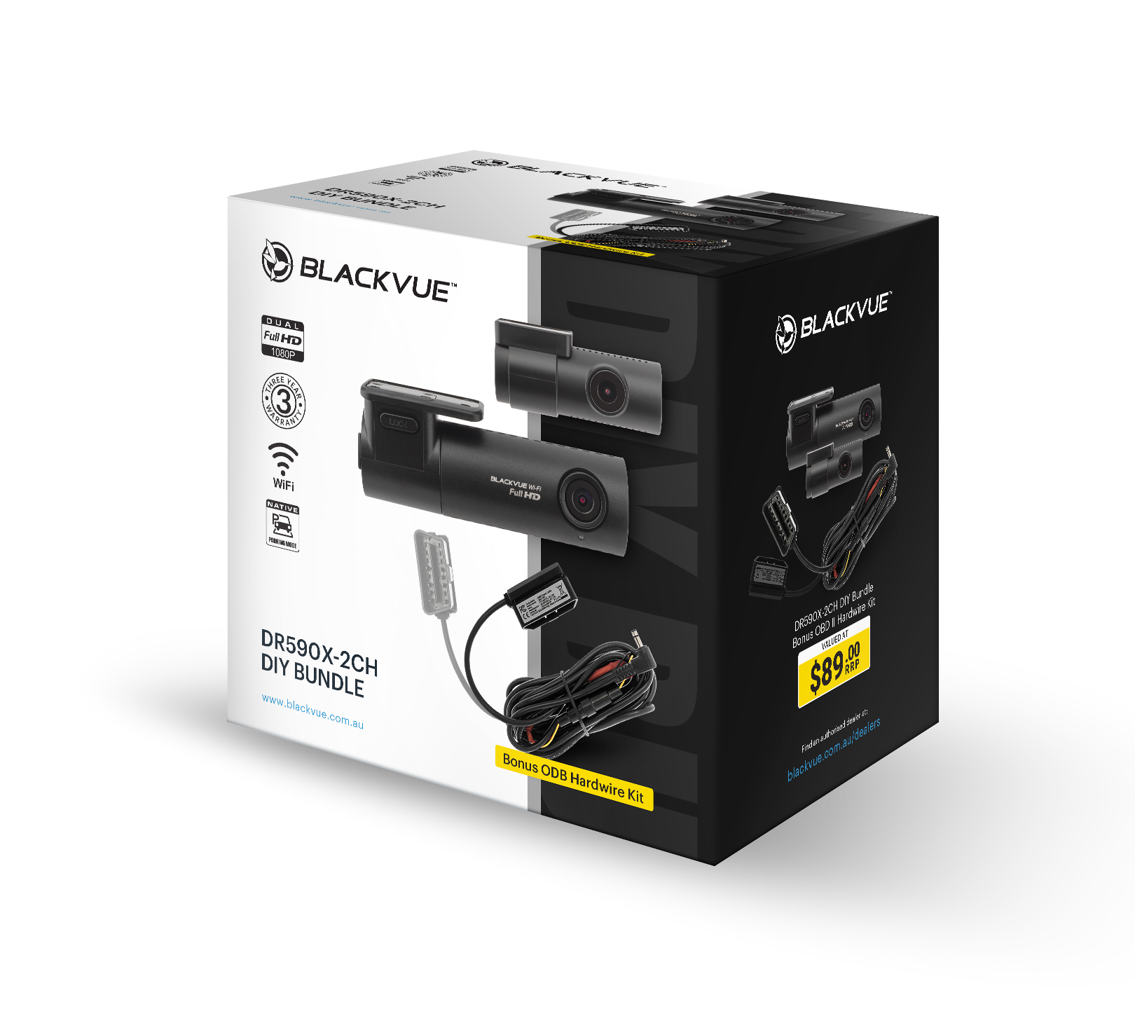 BlackVue DR590X-2CH-32GB DIY Promotion Bundle