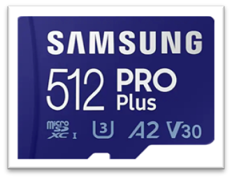 Samsung Pro Plus mSD cards - ADC 